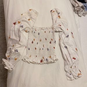 Reformation linen top